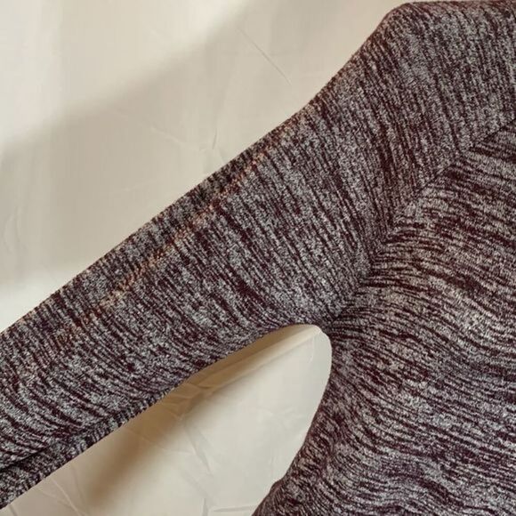 Wilfred Free Purple Heather Grey Long Sleeve Top - Picture 4 of 6